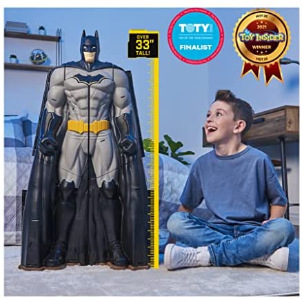 Batman, Bat-Tech Batcave, Giant Transforming Playset with Exclusive 4-- Batman Figure and Accessories