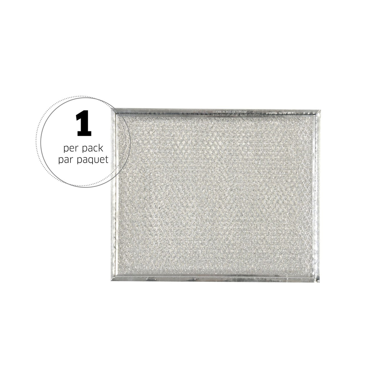 Broan RF48A Aluminum Wire Mesh Replacement Filter for Broan 48000 Series Range Hoods