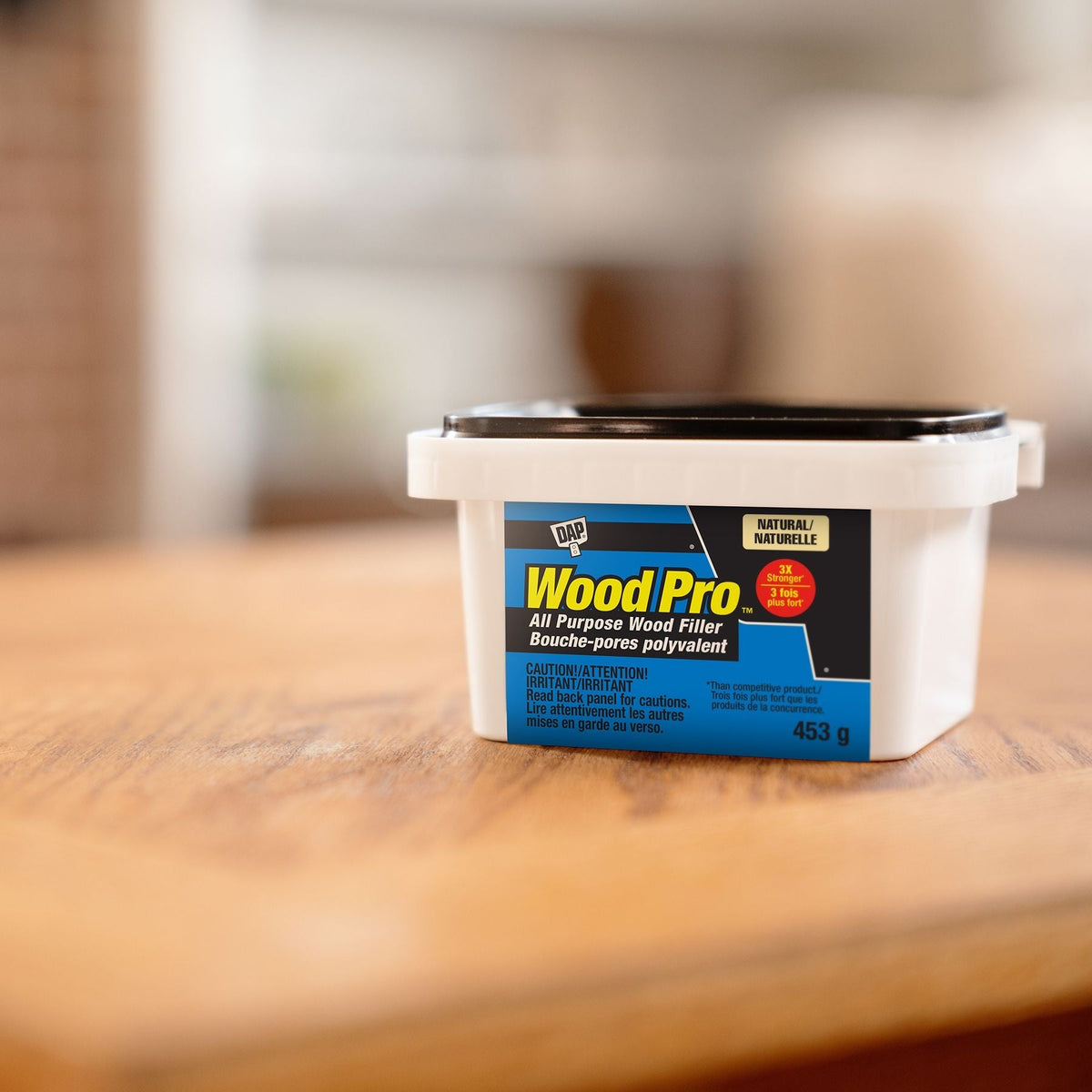 DAP WOODPRO All Purpose Wood Filler, Natural, 453-g