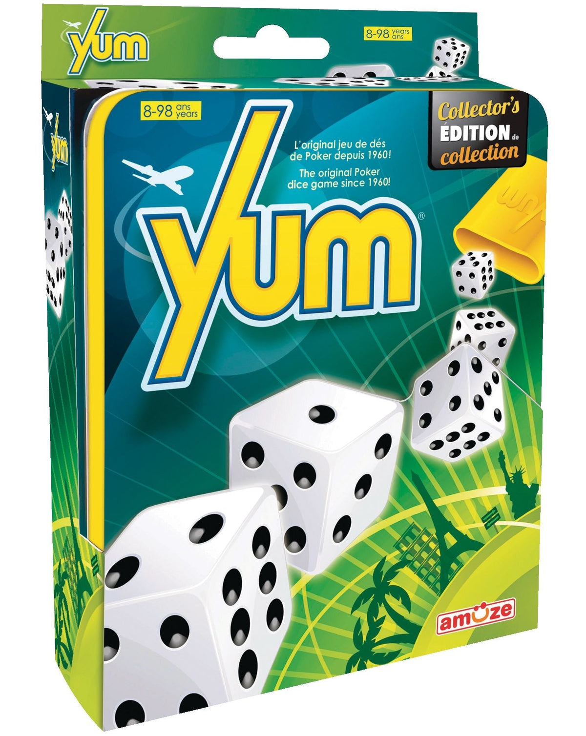 Editions Gladius Yum Classic Collector's Edition Poker Dice Game Set, Ages 8+