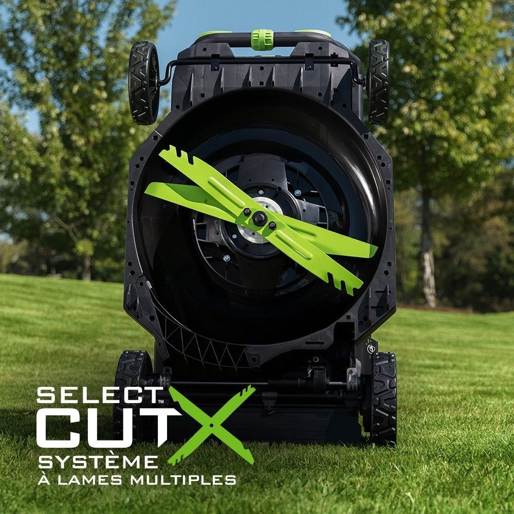EGO POWER+ 56V Brushless Cordless 21-in Self-Propelled Lawn Mower, Includes (1) 7.5Ah Battery and (1) 550W Rapid Charger, LM2135SP