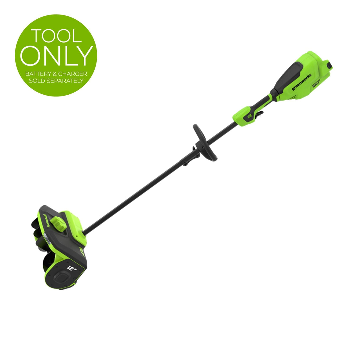 Greenworks 60V Snow Shovel with Directional Vanes, 12-in (Tool Only)
