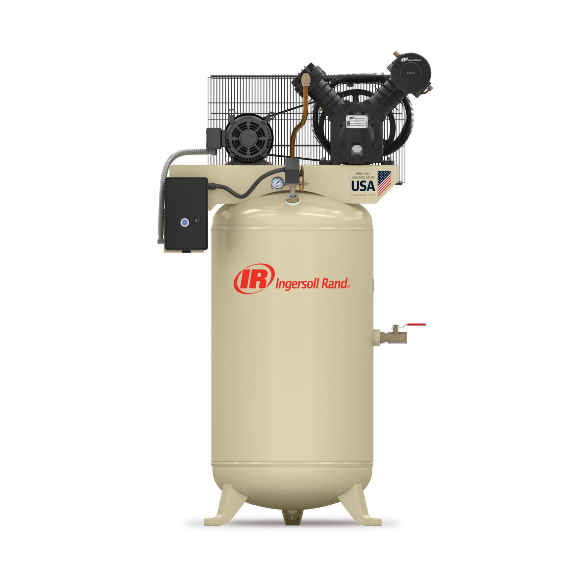 Ingersoll Rand 80-Gallon Vertical Air Compressor, 175 PSI, 7.5 HP