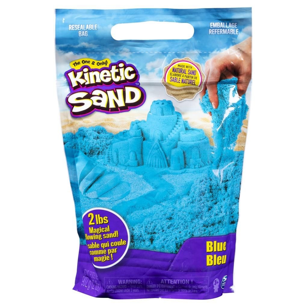 Kinetic Sand 2-lb Moldable Play Sand Sensory Toy, Ages 3+
