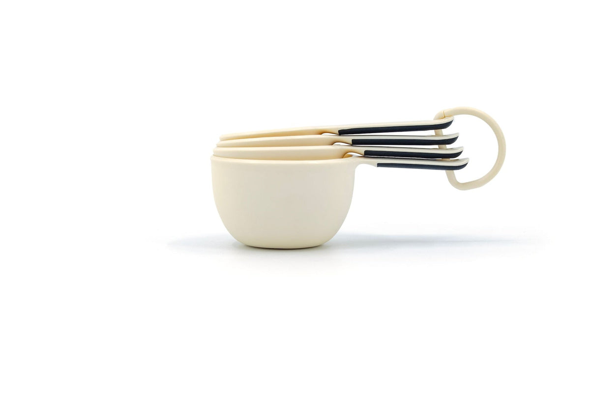 KitchenAid Plastic Measuring Cups, Almond Cream