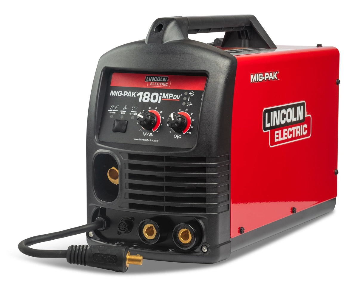 Lincoln Electric MIG-Pak 180 Multi-Process Dual Voltage Welder, 120/230V
