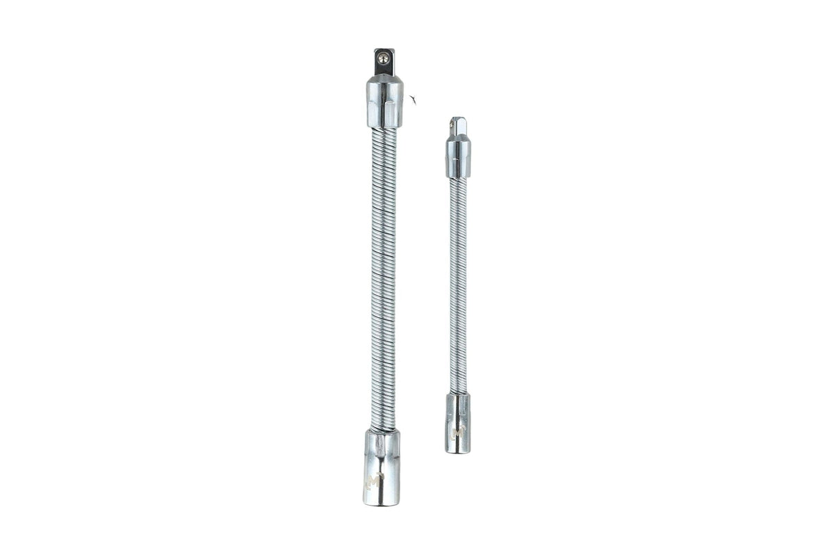Mastercraft Flexible Extension Bar Set, 2-Pc, 1/4" & 3/8" Drive