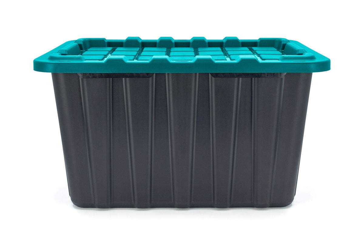 Mastercraft Heavy-Duty Storage Tote, 102-L, Teal
