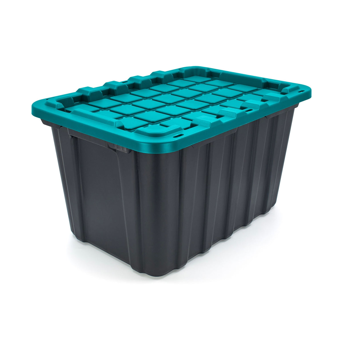 Mastercraft Heavy-Duty Storage Tote, 102-L, Teal