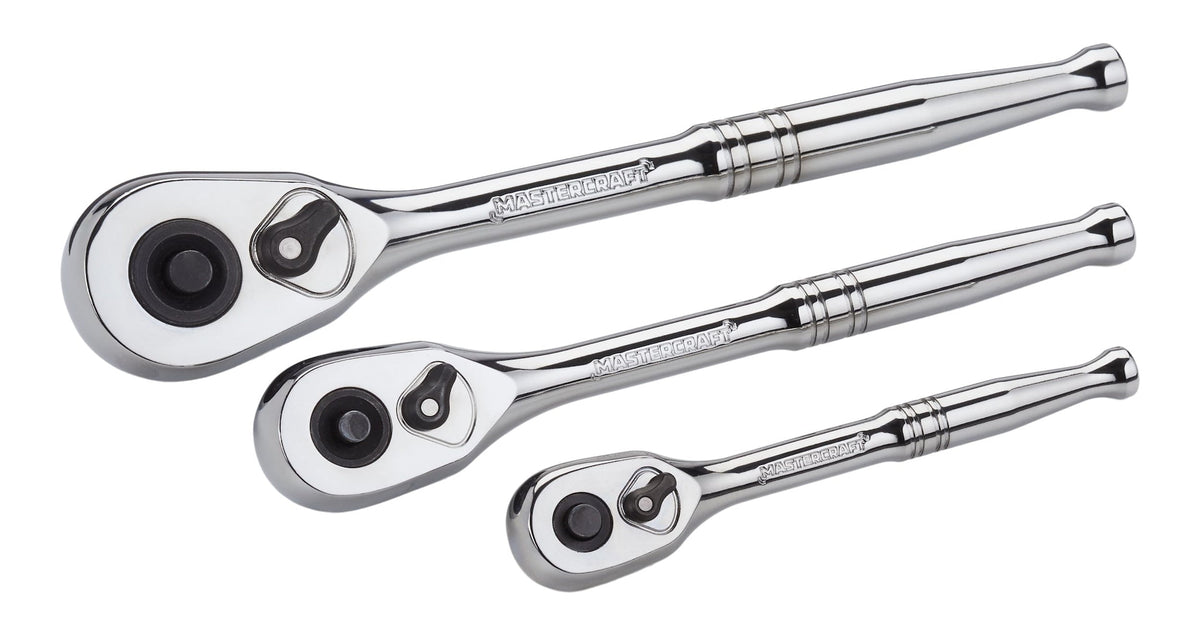 Mastercraft Ratchet Set, 3-pc