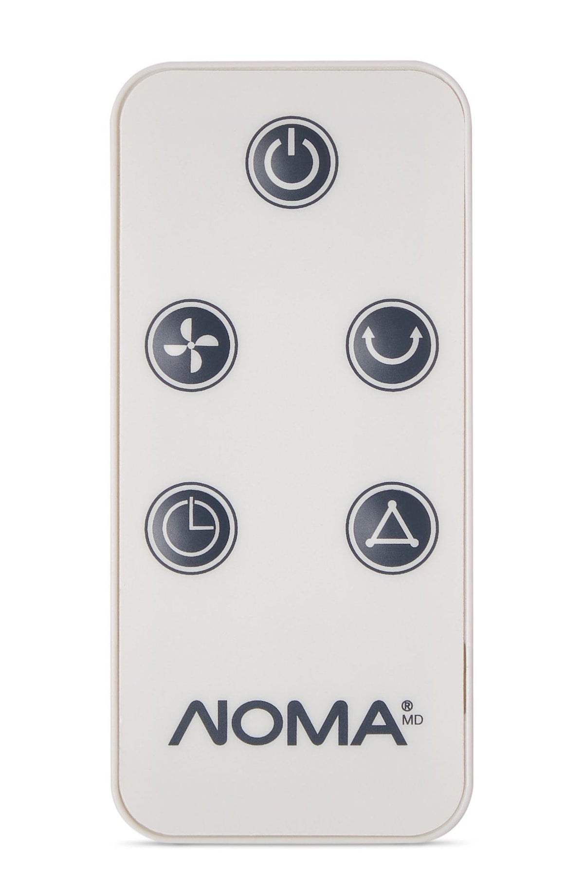 NOMA Oscillating Tower Fan, Remote Control, 3-Speed, White, 45-in
