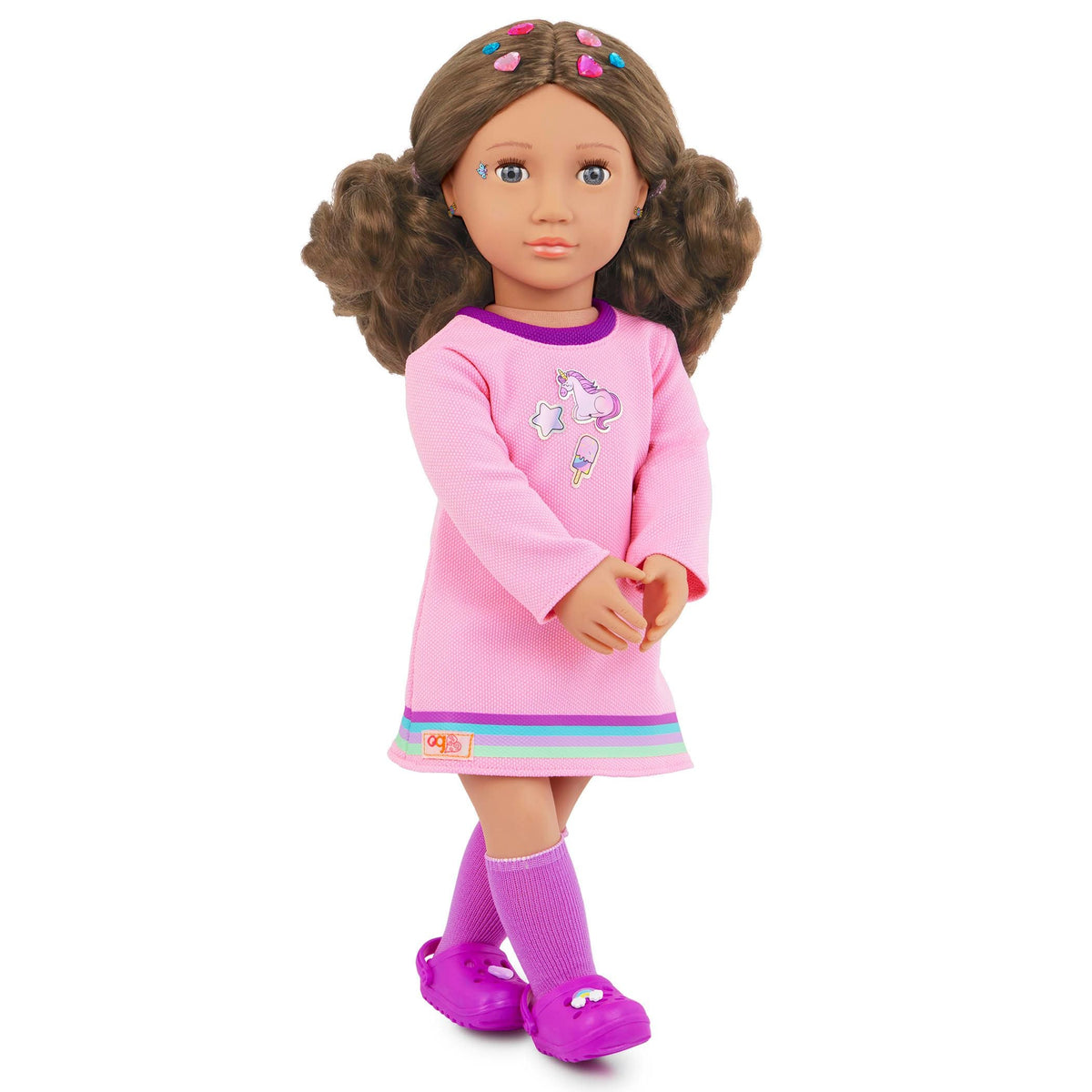 Our Generation Cuddly Activity Doll for Ages 3+, 18-in