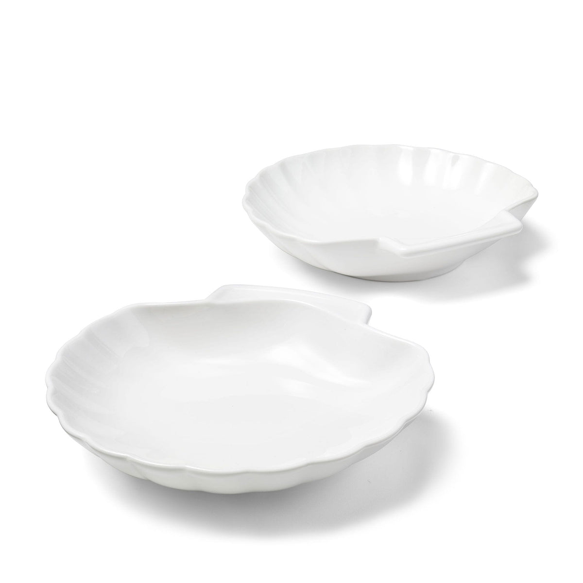 Starfrit Gourmet Bistro Shell Dishes, 2 Piece, White