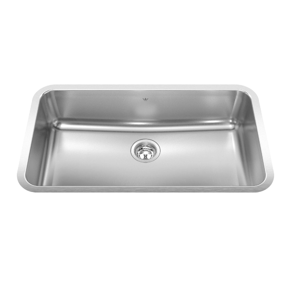 Steel Queen Single Stainless Steel Sink, 32.75x18.75-in