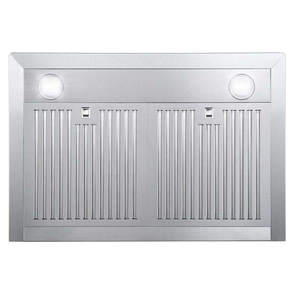 Turin Dakota Pro Wall-Mounted Range Hood, Stainless Steel, 30-in