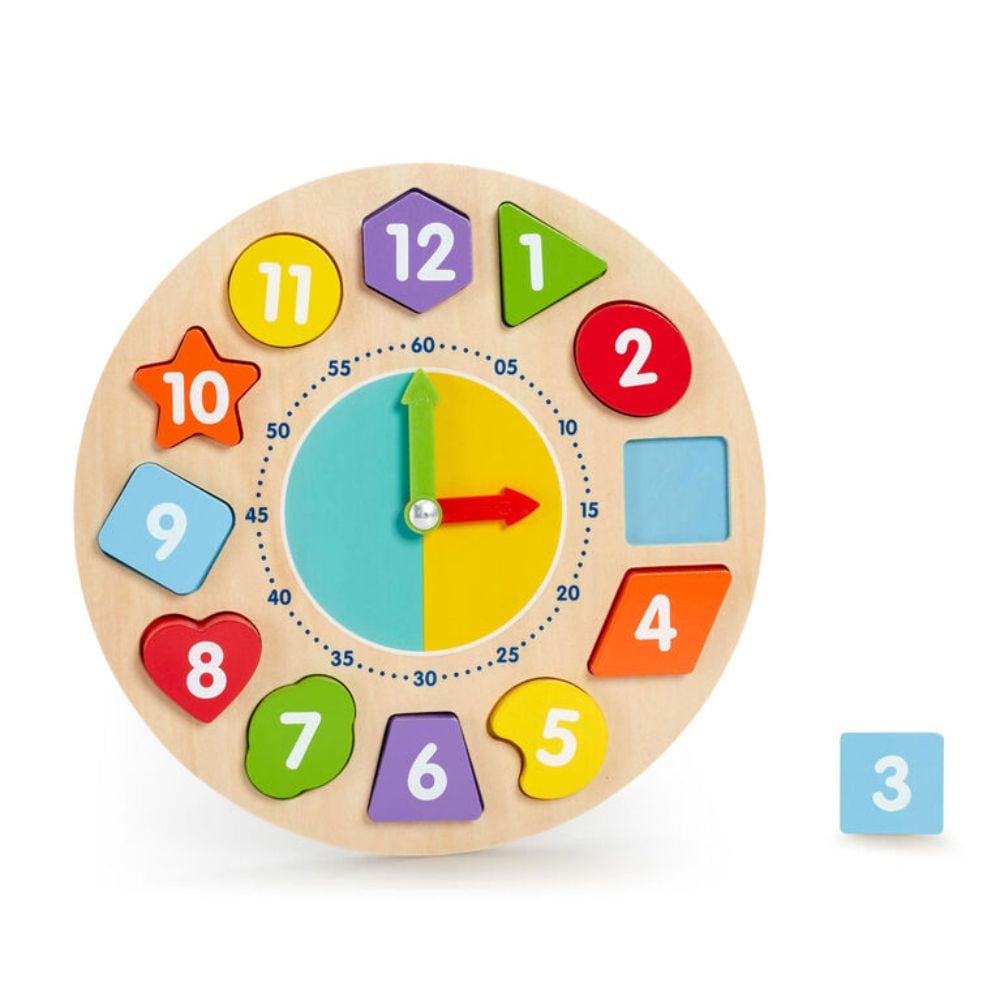 Woodlets 6-in-1 Wooden Game/Toy Gift Set for Ages 3+