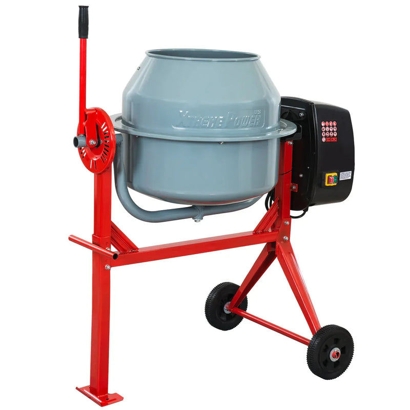 Cement Mixer 4cu ft 500W Portable Electric Concrete Mortar Z8