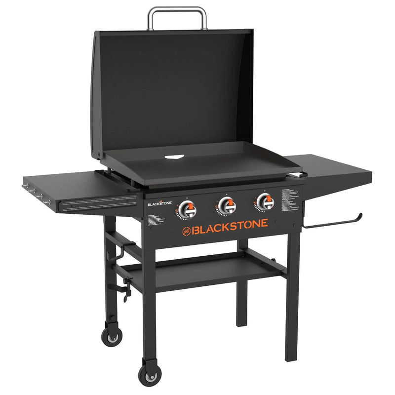 Blackstone 3-Burner 28" XL Griddle with Hood in Black J3