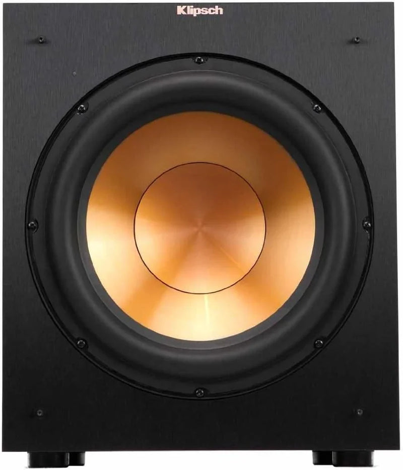R-12SW Powerful Deep Bass Front Firing 12" Copper-Spun Driver 400W Digital Power Subwoofer 14" X 18.5" X 16" Y9