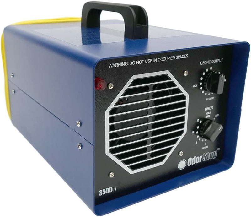 Professional-grade ozone generator ionizer, suitable for areas of up to 2500 square feet. It is used for deodorizing and purifying medium-sized areas (such as hotel rooms, offices, and basements). K4