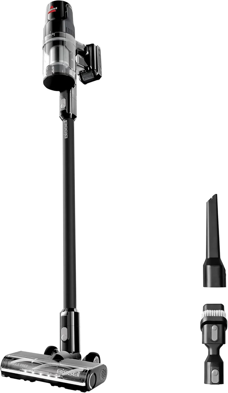 Ultra-lightweight stick-type vacuum cleaner - Bagless portable vacuum cleaner (with gap cleaning tools) - Black R7