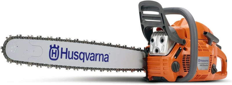 460 Rancher Gas Powered Chainsaw, 60.3-cc 3.6-HP, 2-Cycle X-Torq Engine, 24 Inch Chainsaw with Automatic Adjustable Oil Pump, For Wood Cutting, Tree Trimming and Land Clearing C8