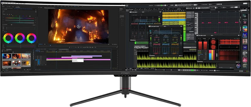 INNOCN 49" Curved Gaming Monitor, 144Hz, HDR400, USB-C, 49C1G P9