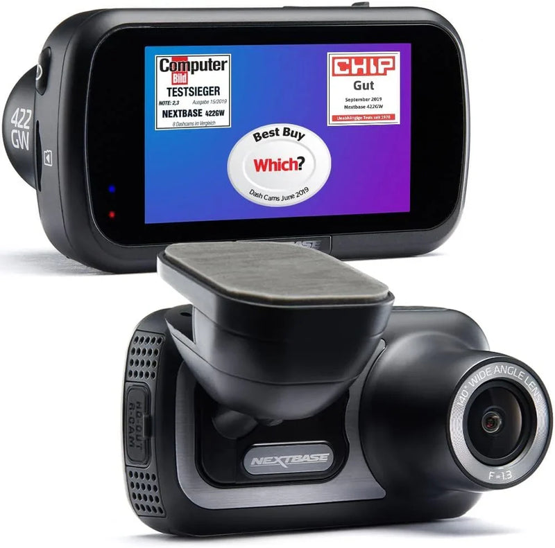 Car dashcam - Small size model (with application) - Full-process 1440p/30fps quadruple high-definition recording function, suitable for car cameras. Alexa voice control - Wireless network, GPS, Bluetooth - Parking mode - Night vision function - Polar K0