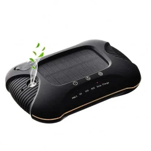 Air Purifier Aroma Diffuser Auto Mist Maker PM 2.5 Eliminator Car Air Purifier with Fresh Air Humidifier USB Air Purifier for Car with HEPA,White F4