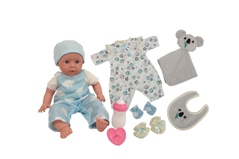 14" Baby Deluxe Set With Crib and Accessories Q6