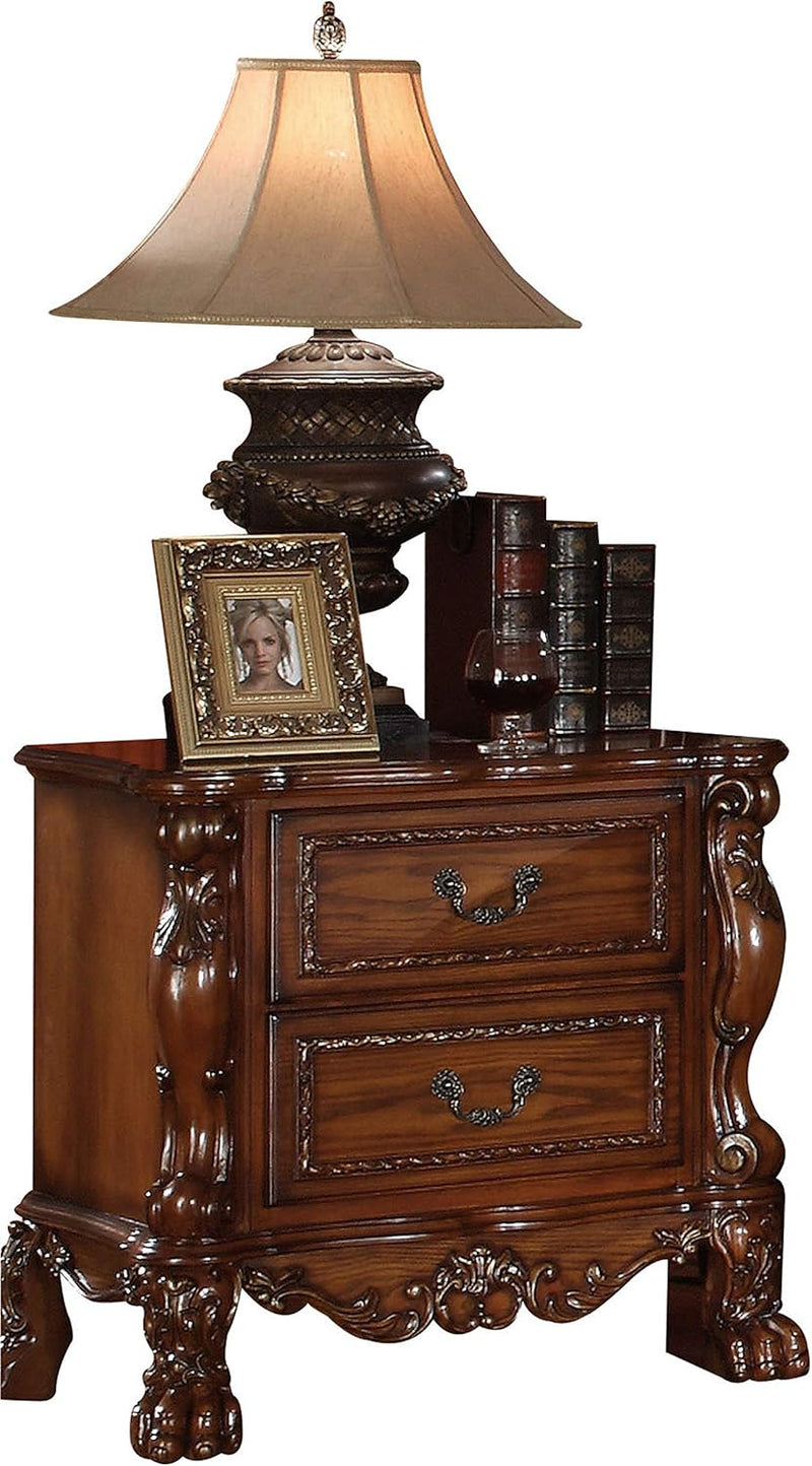 Nightstand - 12143 - Apricot color, length 31.75 inches, width 20 inches, height 30.5 inches R9