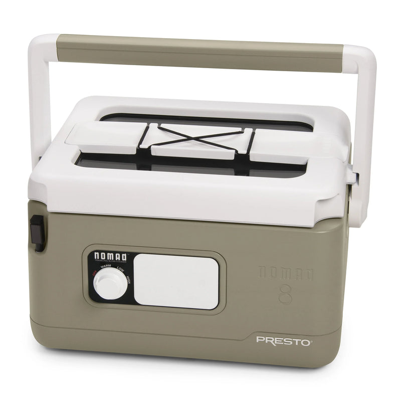 8-Quart Nomad Traveling Slow Cooker in Tan M5