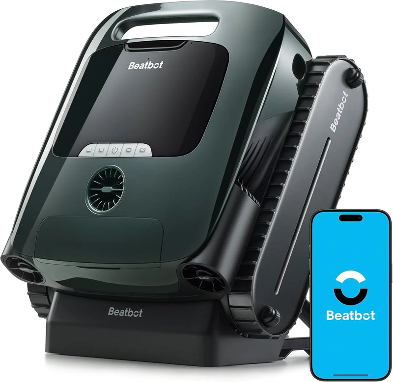 AquaSense 2 Pro Cordless Pool Vacuum Robot, Unmatched 5-in-1 Cleaning, Surface Parking, Skims Water Surface with APP Control, Water Clarification, for Pools up to 3,875 Sq.ft -- Emerald Green K7