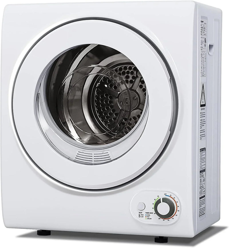 Euhomy 110V Portable Clothes Dryer 850W Compact Laundry Dryers 1.5 cu.ft Front J5