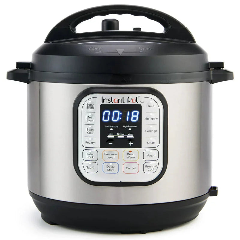 Instant Pot Duo 6 Qt Electric Pressure Cooker 7 In 1 with Easy Release Steam Switch F5