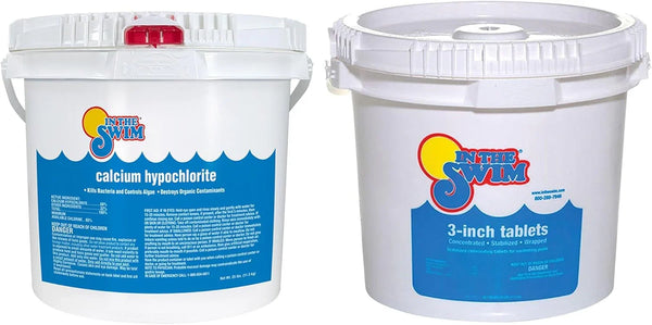 Pool Shock 68% Cal-Hypo Granular Sanitizer for Crystal Clear Water Defends Against Bacteria, Algae, and Microorganisms S8