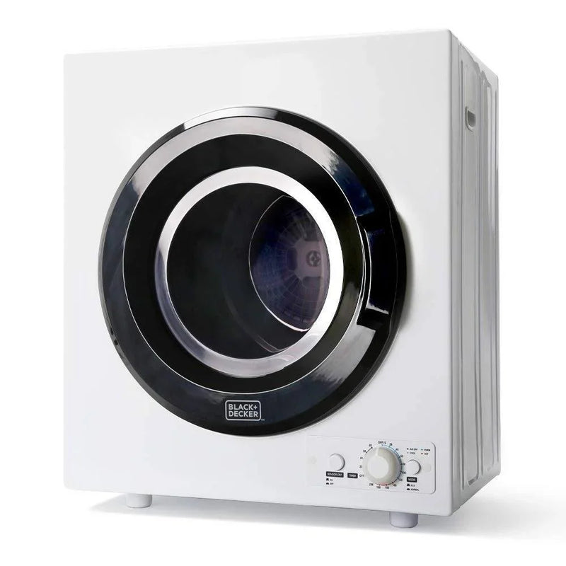 Black decker 3.5 Cu. ft. Portable Dryer – White Black T1