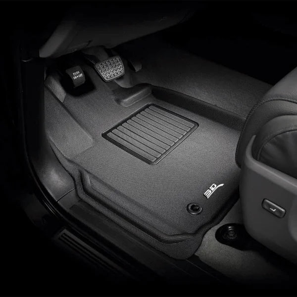 3D MAXpider Mat Custom-fit All-weather Car Mats; Row 1 and 2 Only C9