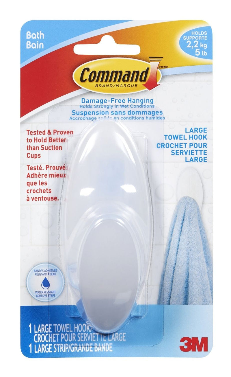 3M Command Large Bathroom Hook H4