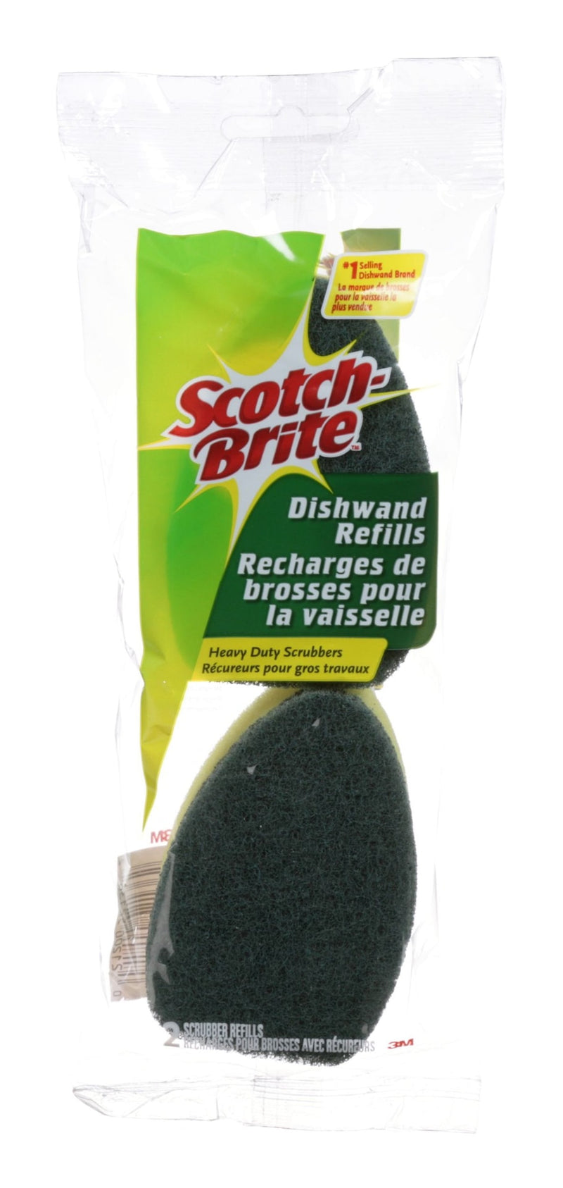 3M Scotch-Brite Heavy-Duty Teardrop Dishwand Refill Z1