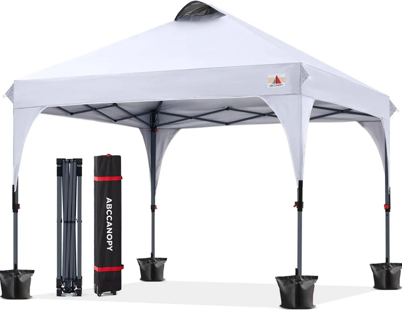 Outdoor retractable sunshade tent (10x10) camping sun shelter series, grey version K1