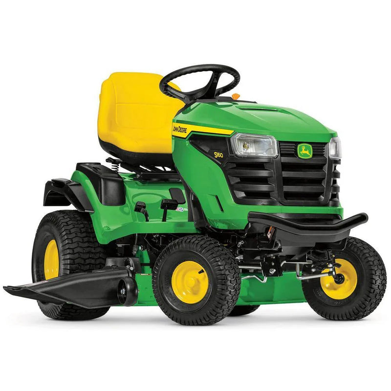 John Deere S160 48 in. 24 HP V-Twin ELS Gas Hydrostatic Riding Lawn Tractor BG21211 K0