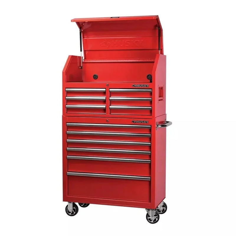 36 in. 12-Drawer Tool Chest and Cabinet Combo W3