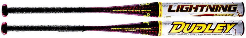 Dudley Lightning Legend LLESP12 34/27 Slowpitch Softball Bat, Fusion Composite, 12锟芥-锟斤拷 Barrel, End-Loaded, SSUSA Approved E4
