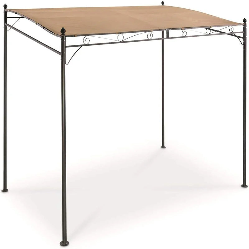 Small pergola 5 feet x 8 feet sunshade tent instant shelter outdoor awning suitable for patios, backyards, gardens, barbecue areas, and sunbathing. R9