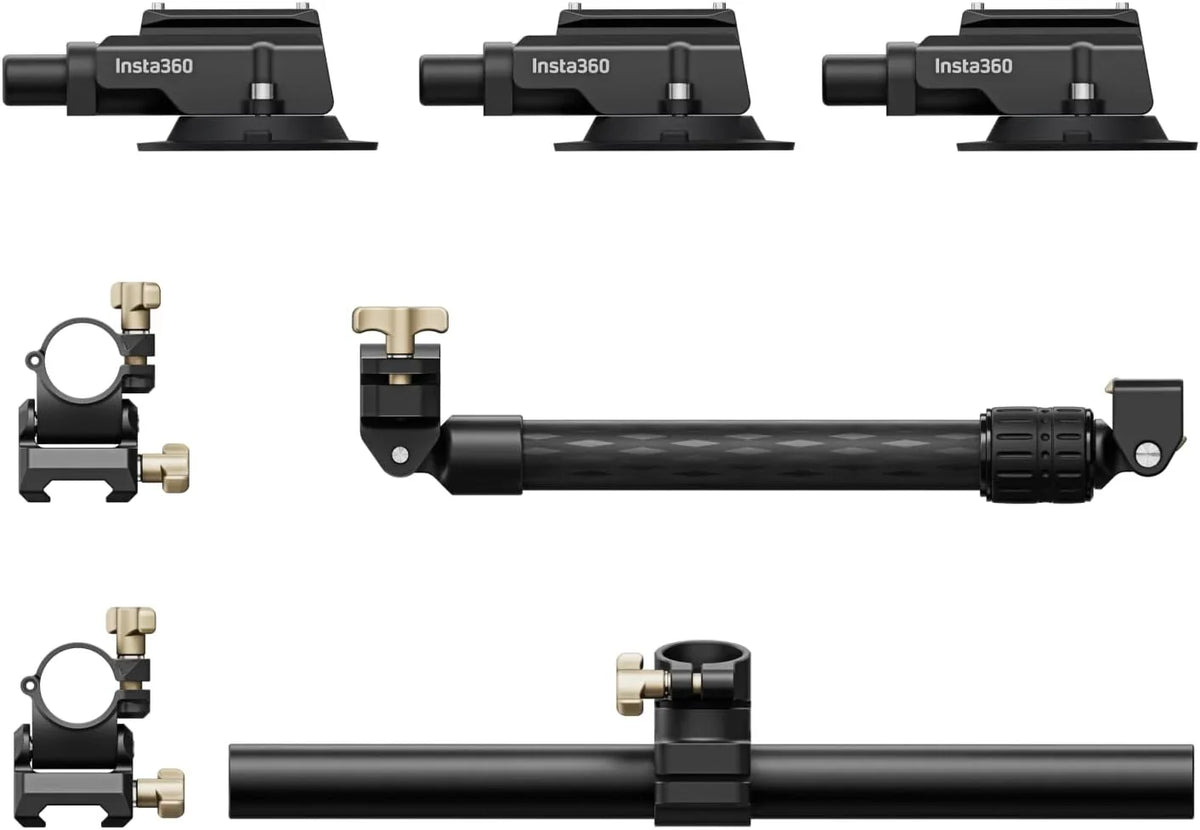 Double suction cup vehicle mounting bracket