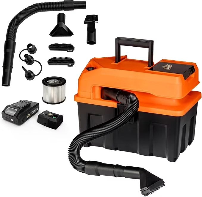 Armor All 2.5-Gallon 20V Cordless Wet Dry Vacuum C DVTB202 0902 T1