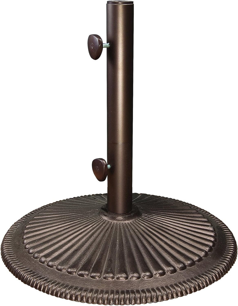 50-pound classic market model sunshade stand (matte black coating) X4