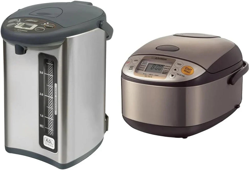Water heater and hot water dispenser, capacity 135 ounces, stainless steel gray M6