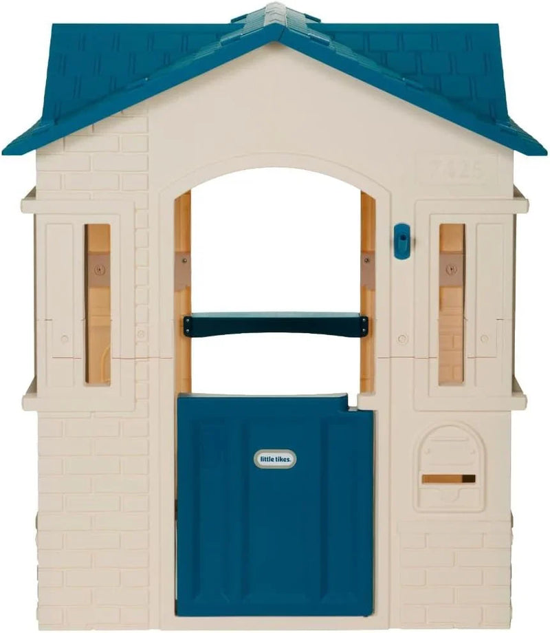 Cape Cottage Playhouse - Blue Large D1